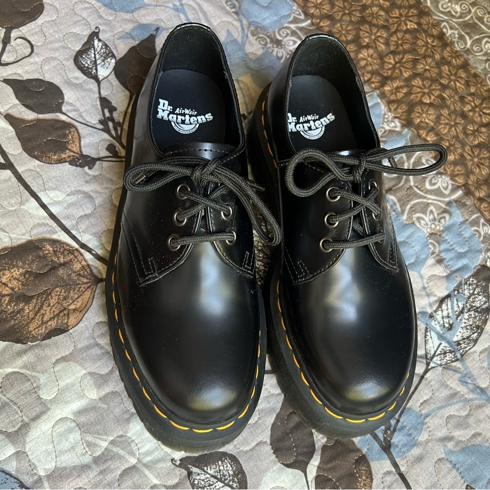 Dr. Martens 1461 Smooth Leather Platforms